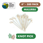 4" Bamboo Knot Picks (500 PCS/Case)