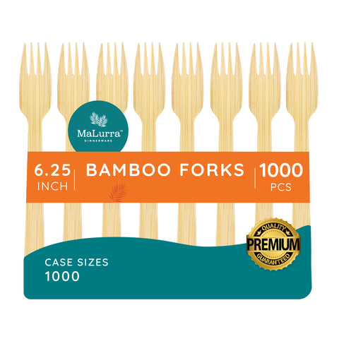 6.25" Bamboo Fork (1000 Count Per Case)