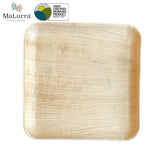 Palm Leaf Dinnerware and Tableware | 7-Inch Palm Square Plates